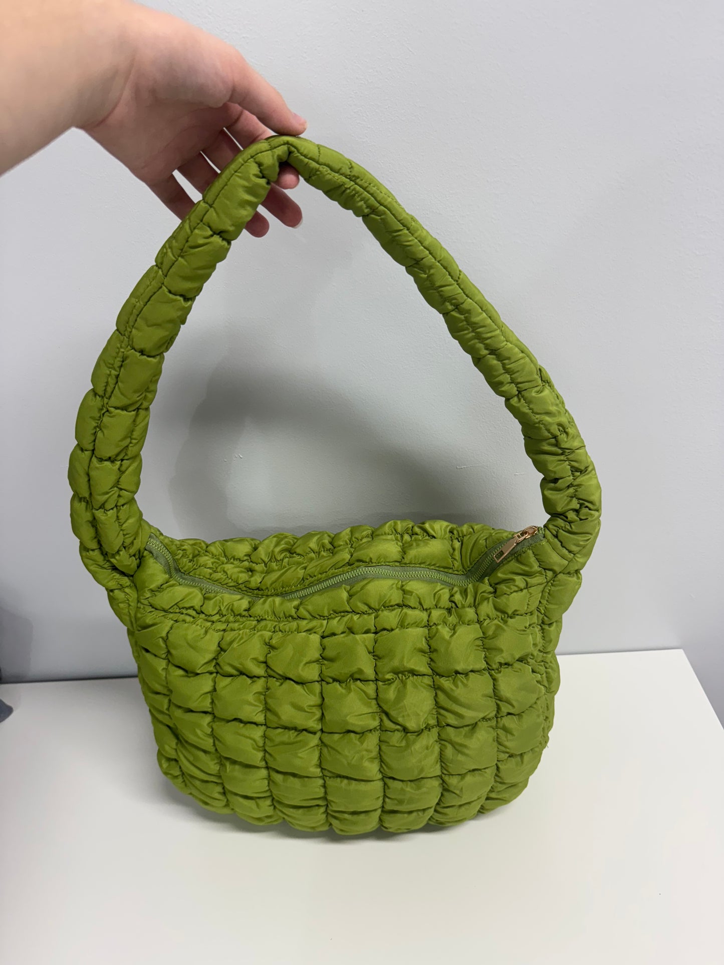 Puffer Quilted Shoulder Bag Purse