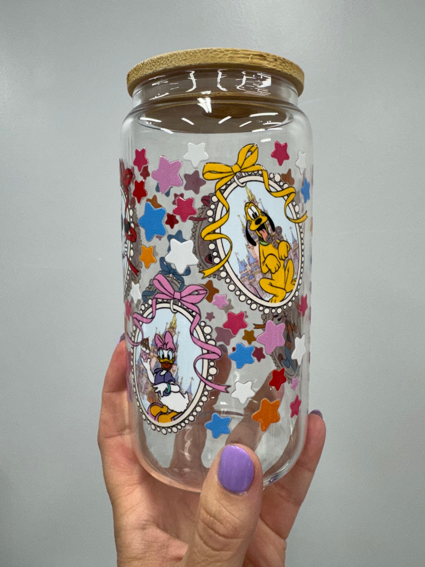 Fab Five Coquette Magical 16oz Glass Cup