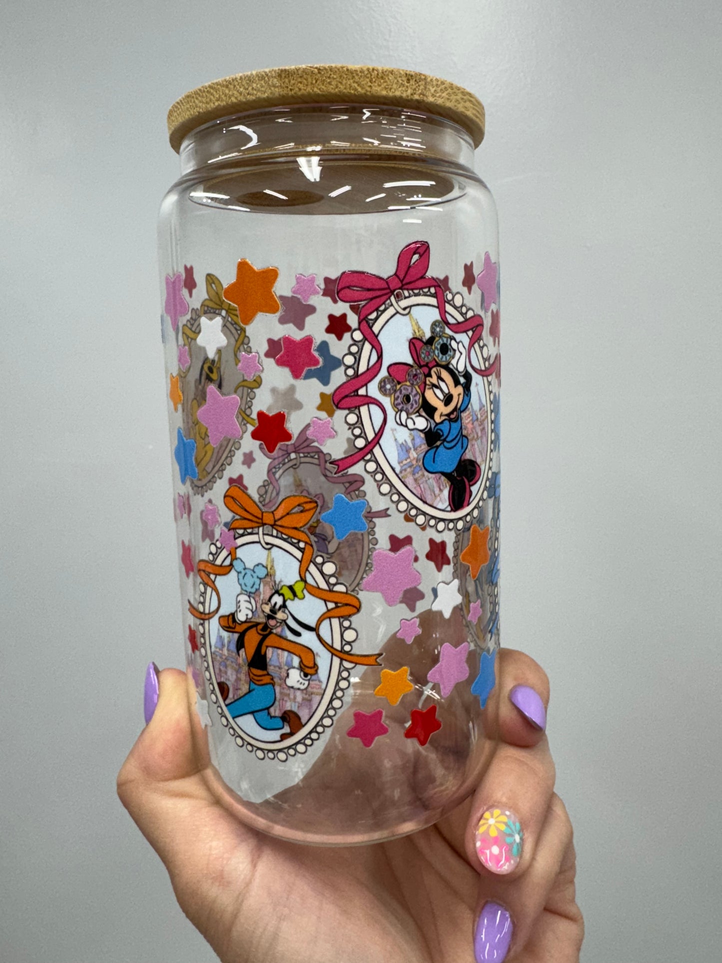 Fab Five Coquette Magical 16oz Glass Cup