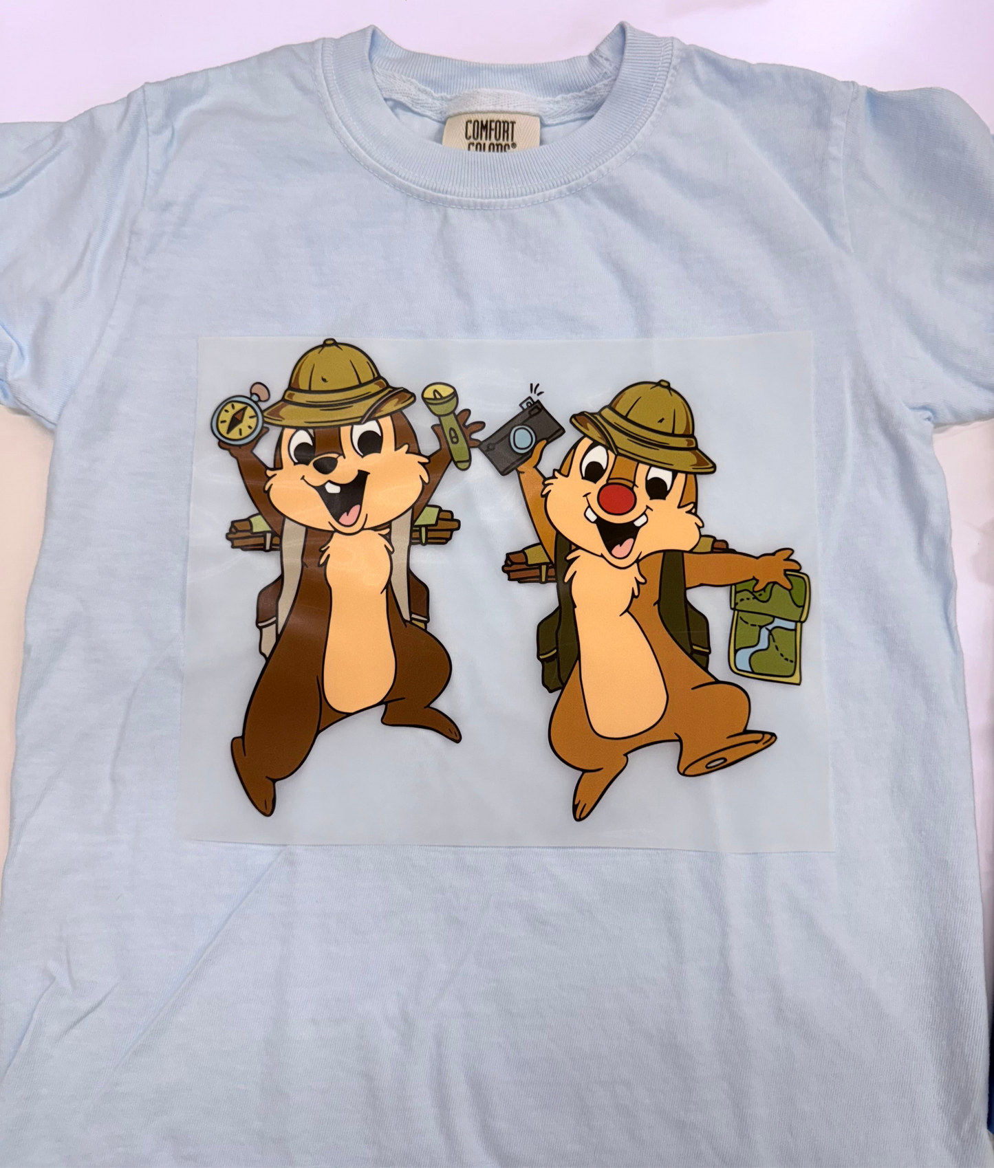 Chipmunk Explorers Comfort Colors Shirt