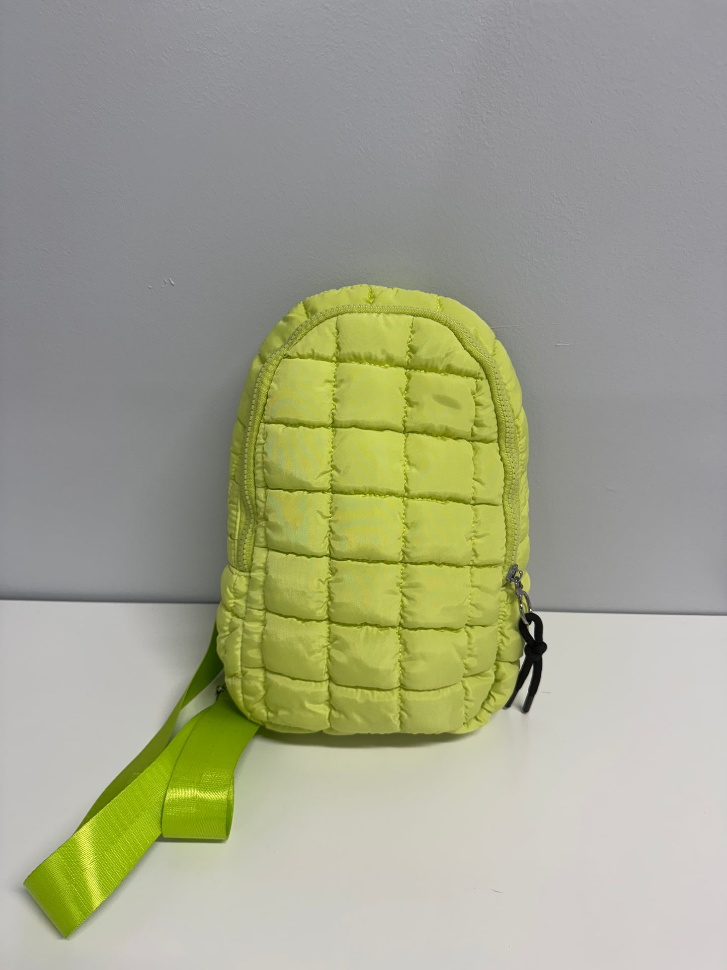 Puffer Quilted Sling Crossbody Purse