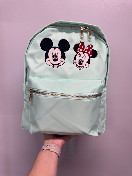 Magical Mice Embroidered Backpack