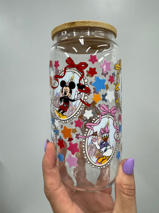 Fab Five Coquette Magical 16oz Glass Cup