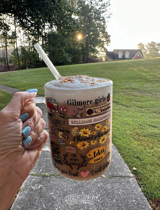 Where you Lead, I Will Follow Glass Mug