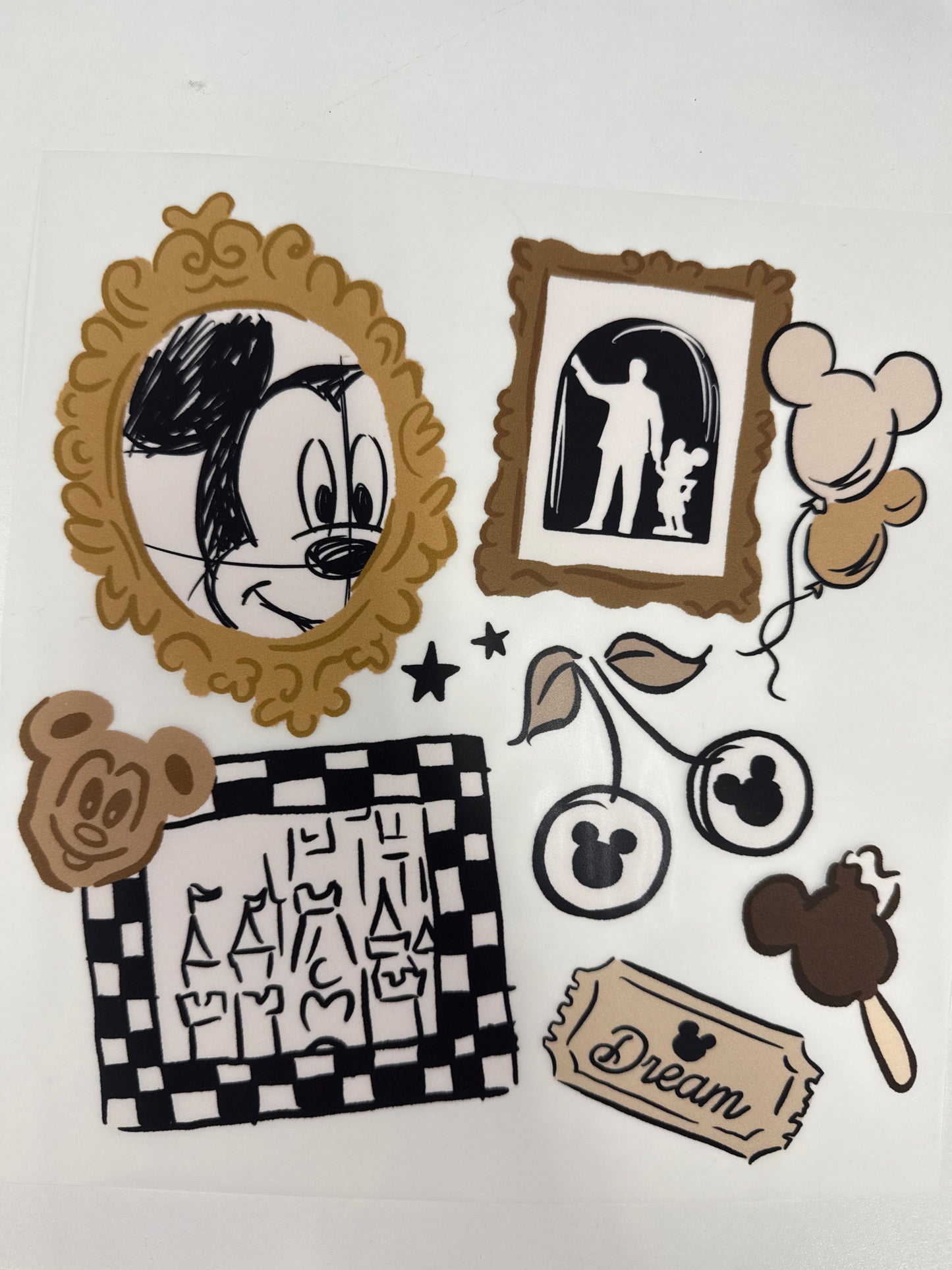 Walt and Mouse Coquette Comfort Colors Shirt