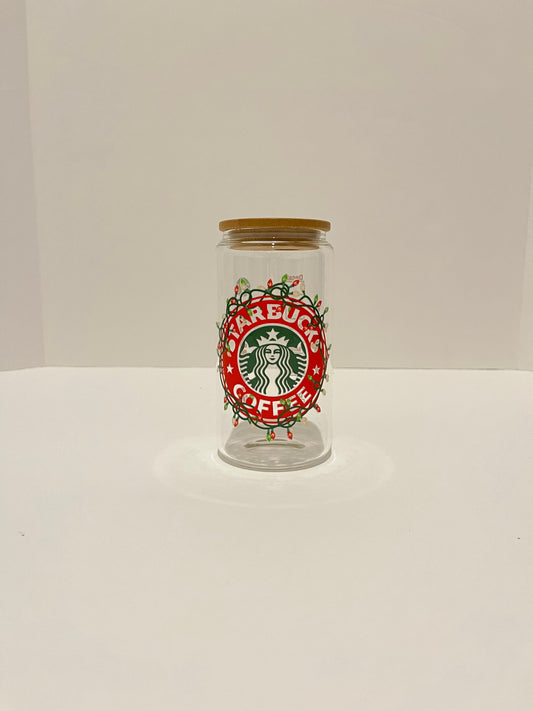 Starbies Glass Cup