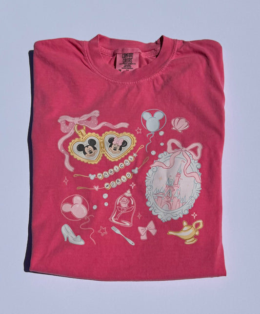 Magical World Coquette Comfort Colors Shirt