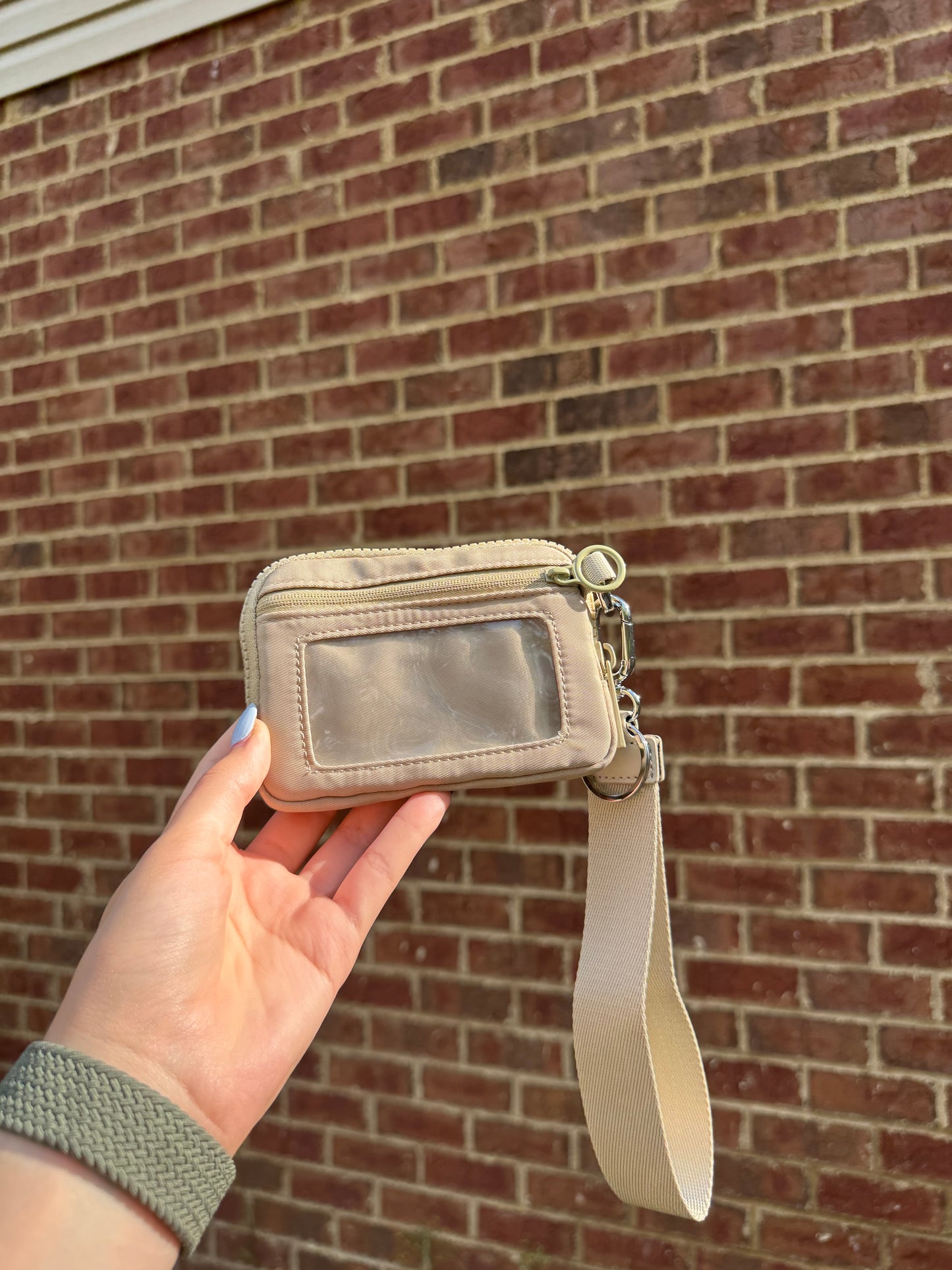 Wristlet Wallet with ID Window