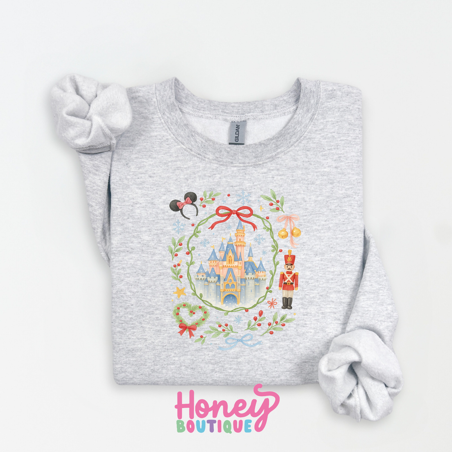 Christmas Castle Nutcracker Sweatshirt