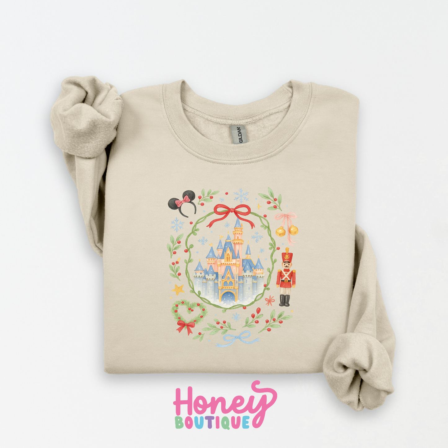 Christmas Castle Nutcracker Sweatshirt