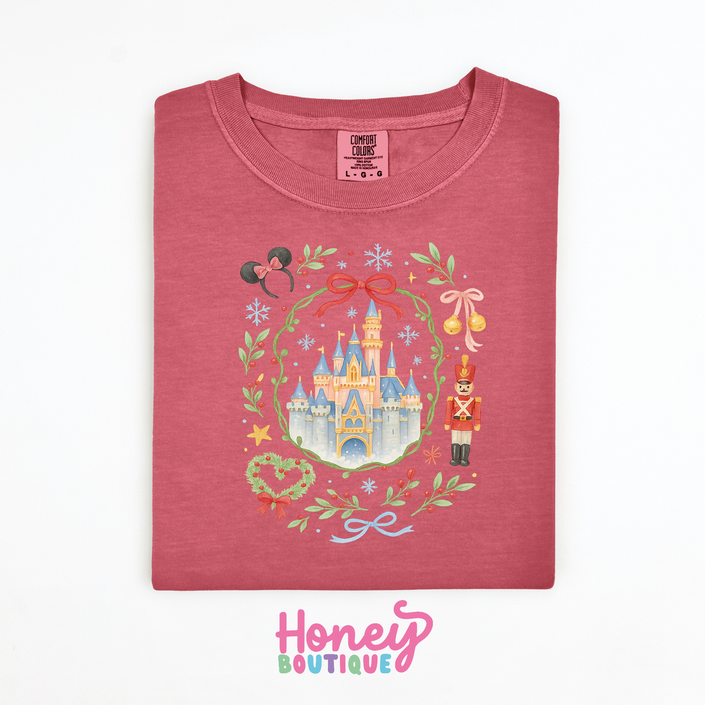 Christmas Castle Nutcracker Comfort Colors Shirt