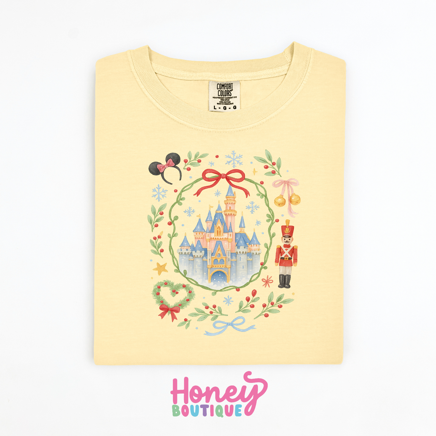 Christmas Castle Nutcracker Comfort Colors Shirt