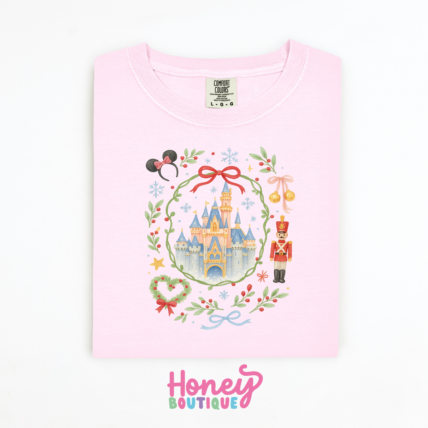 Christmas Castle Nutcracker Comfort Colors Shirt