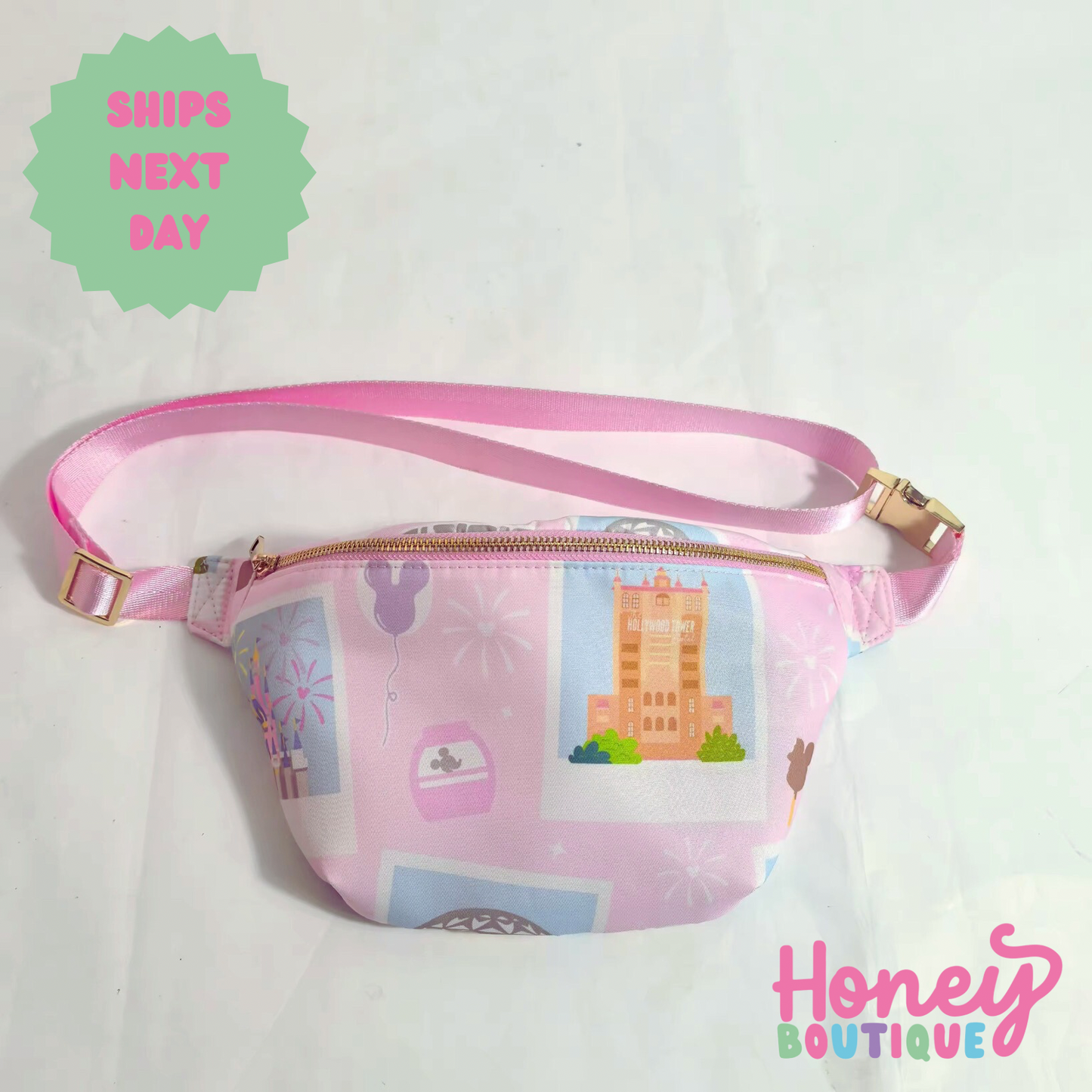 Magical Parks LARGE Fanny Pack