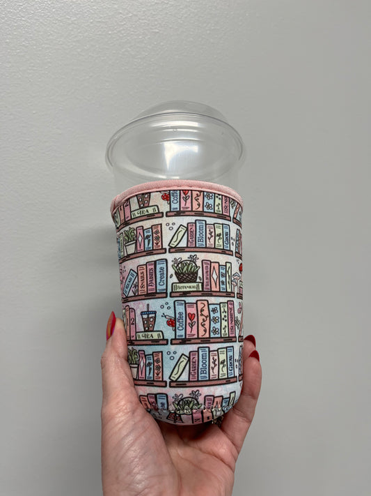 Book Lover Coffee Sleeve