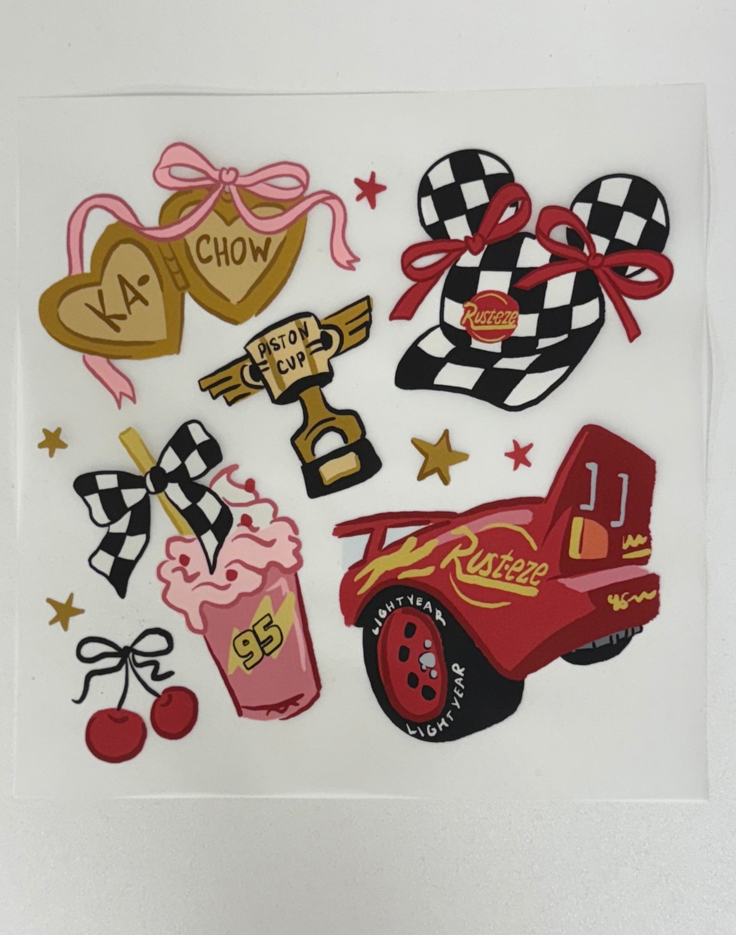 Ka-Chow Cars Comfort Colors Shirt