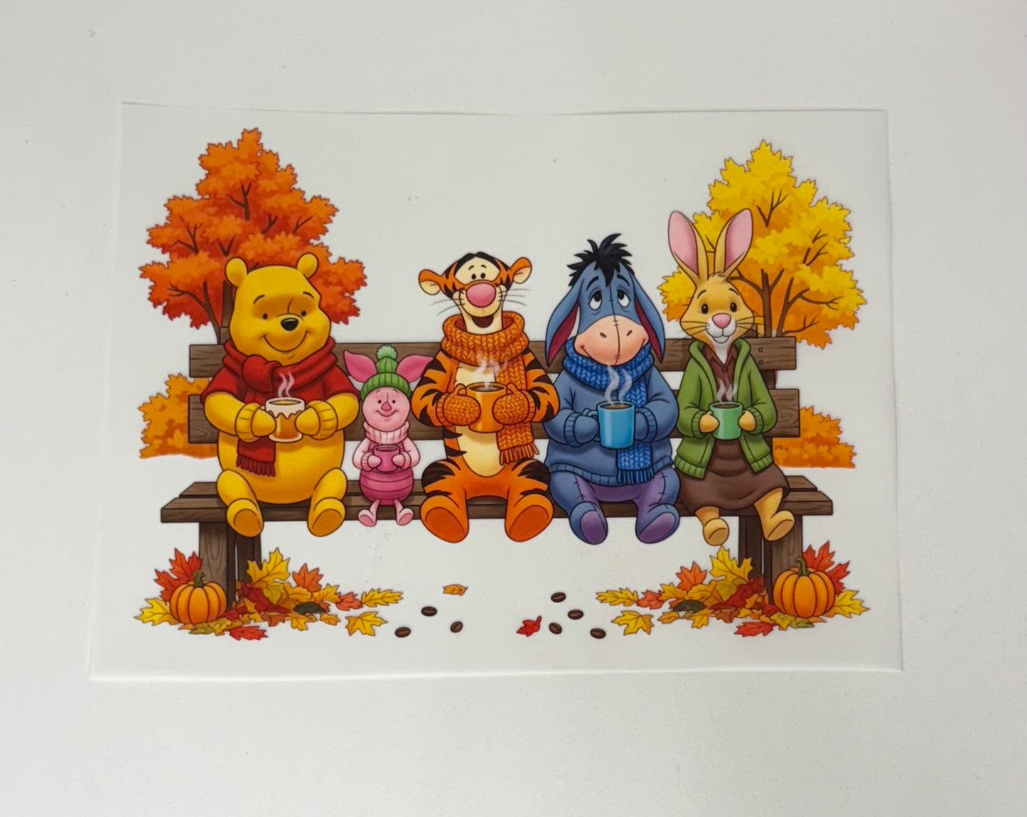 Honey Bear Fall Friends Comfort Colors Shirt