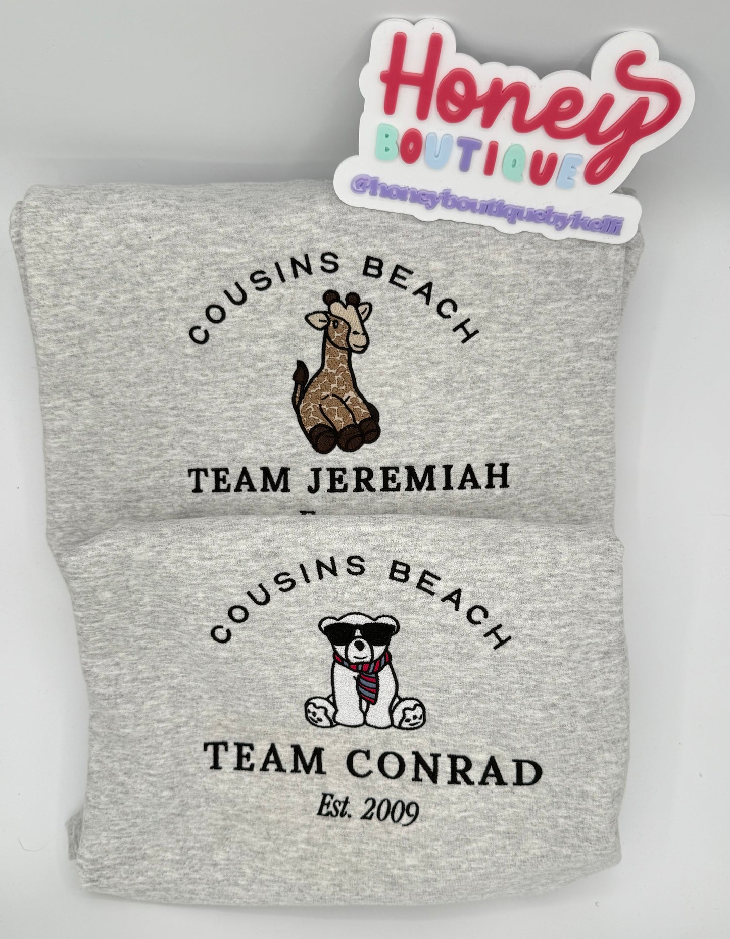 Team Conrad - Cousins Beach Embroidered Sweatshirt