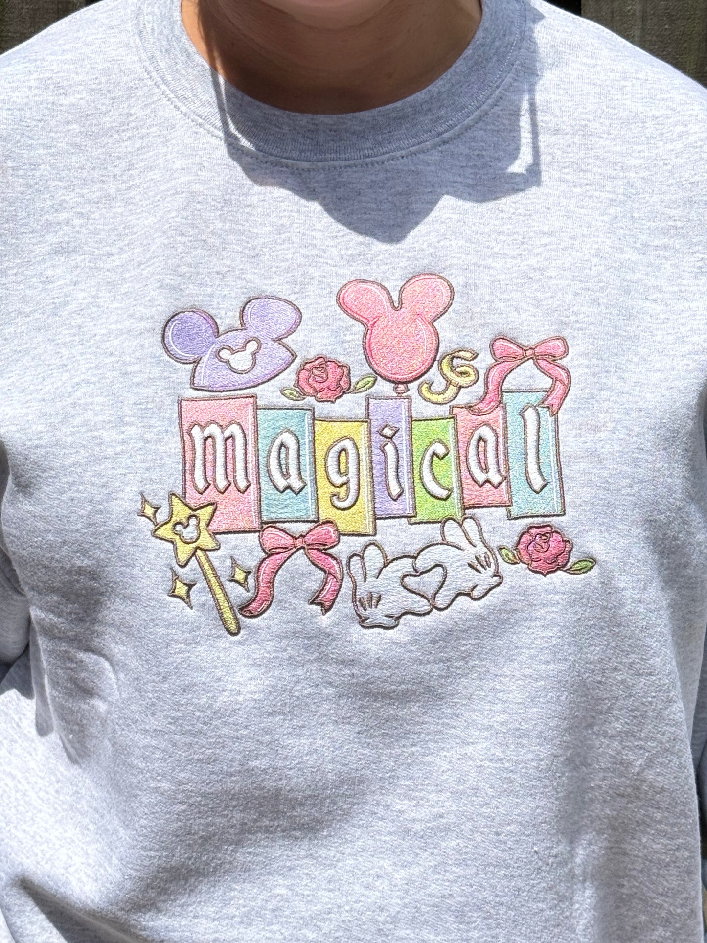 MAGICAL Embroidered Sweatshirt