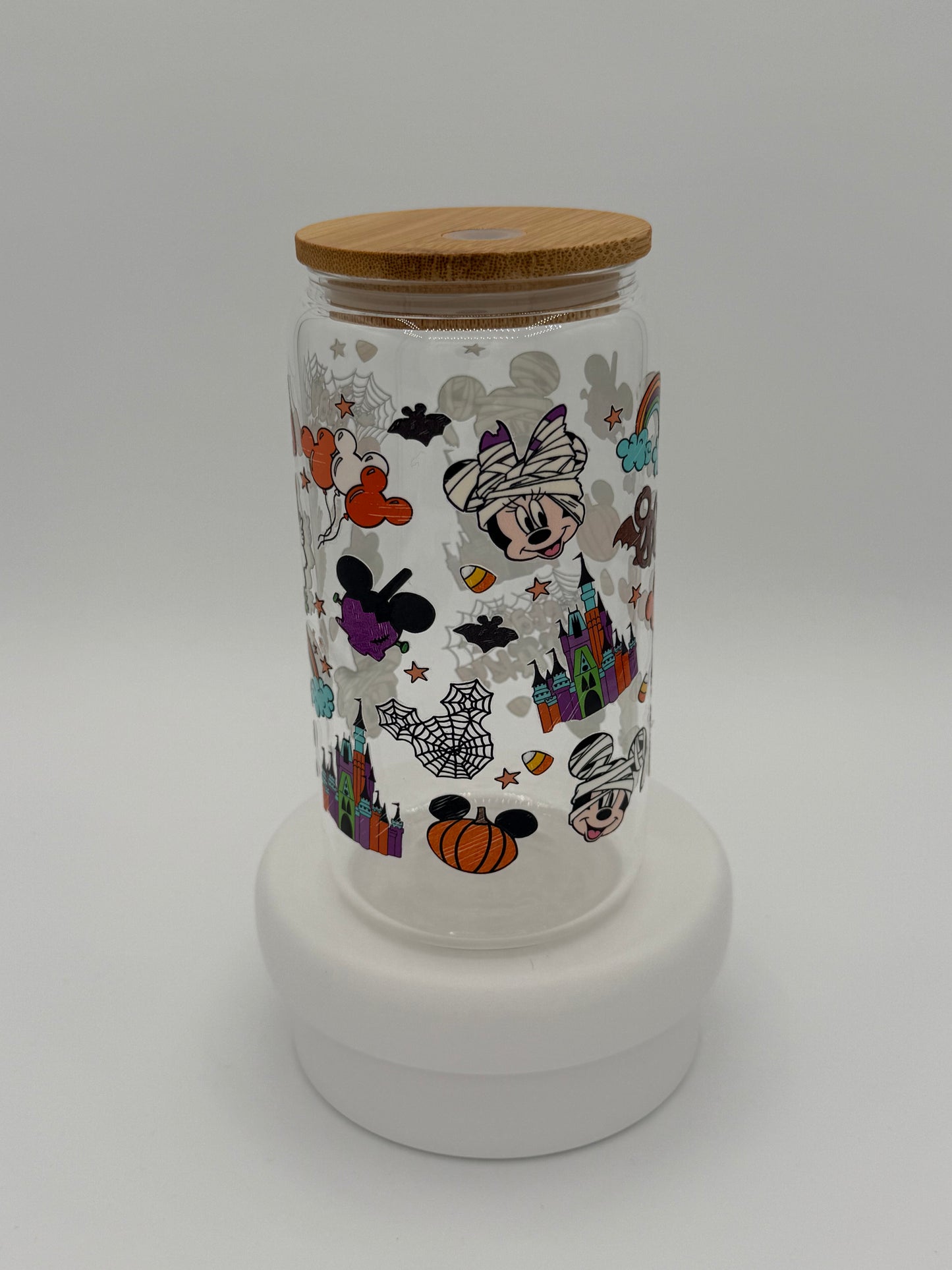 Magical Stay Spooky 16oz Glass Cup