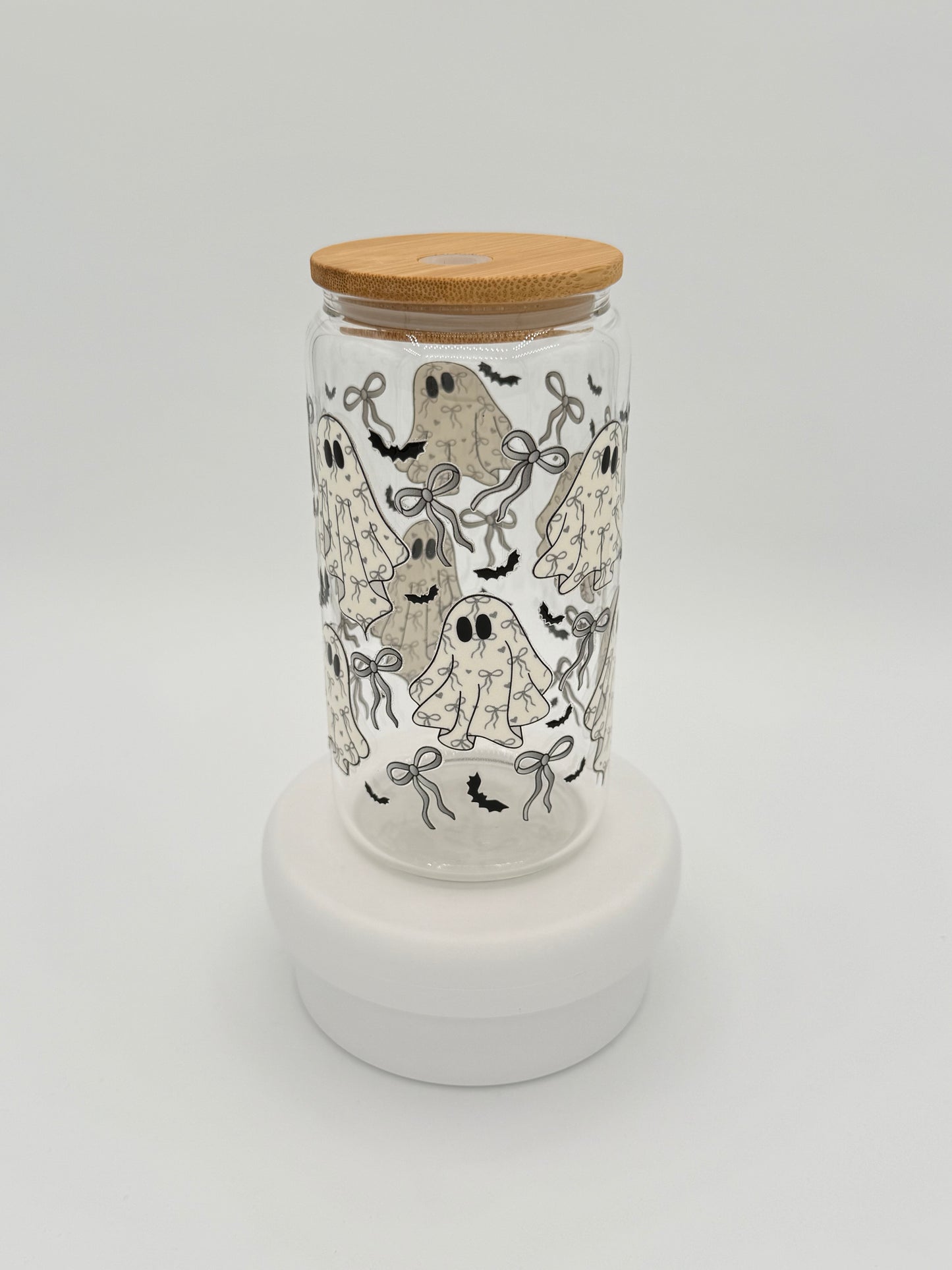 Coquette Ghost 16oz Glass Cup