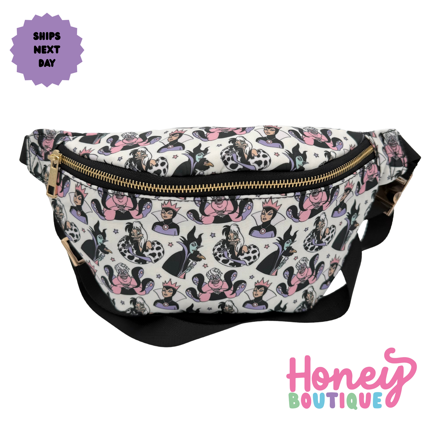 Villains LARGE Fanny Pack