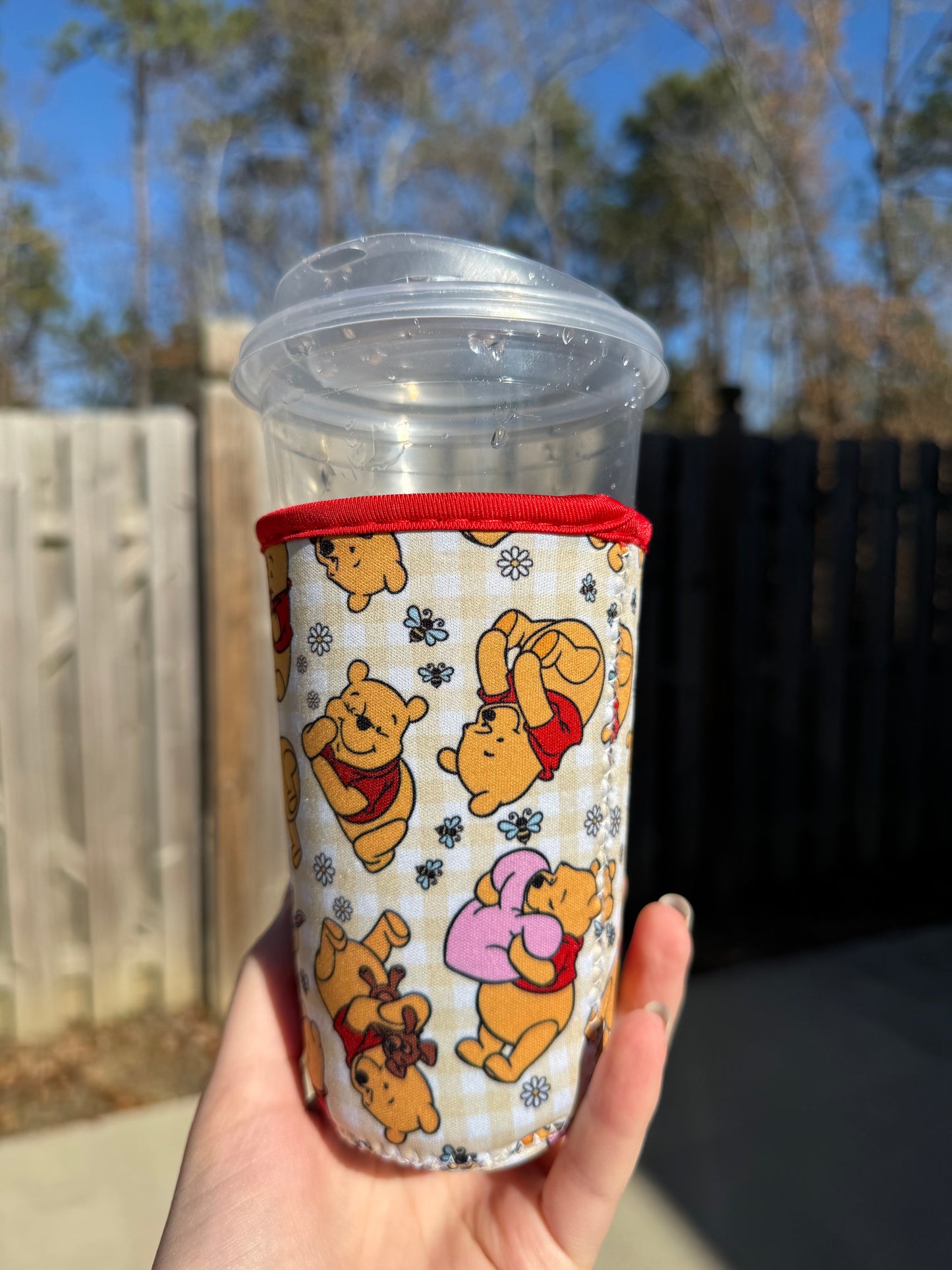 Yellow Bear Coffee Sleeve