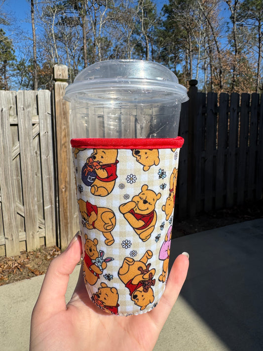 Yellow Bear Coffee Sleeve