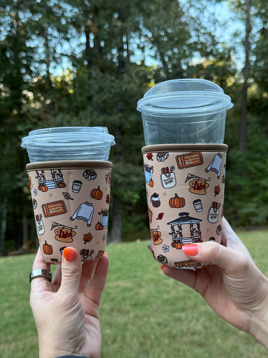 Fall Gilmore Coffee Sleeves