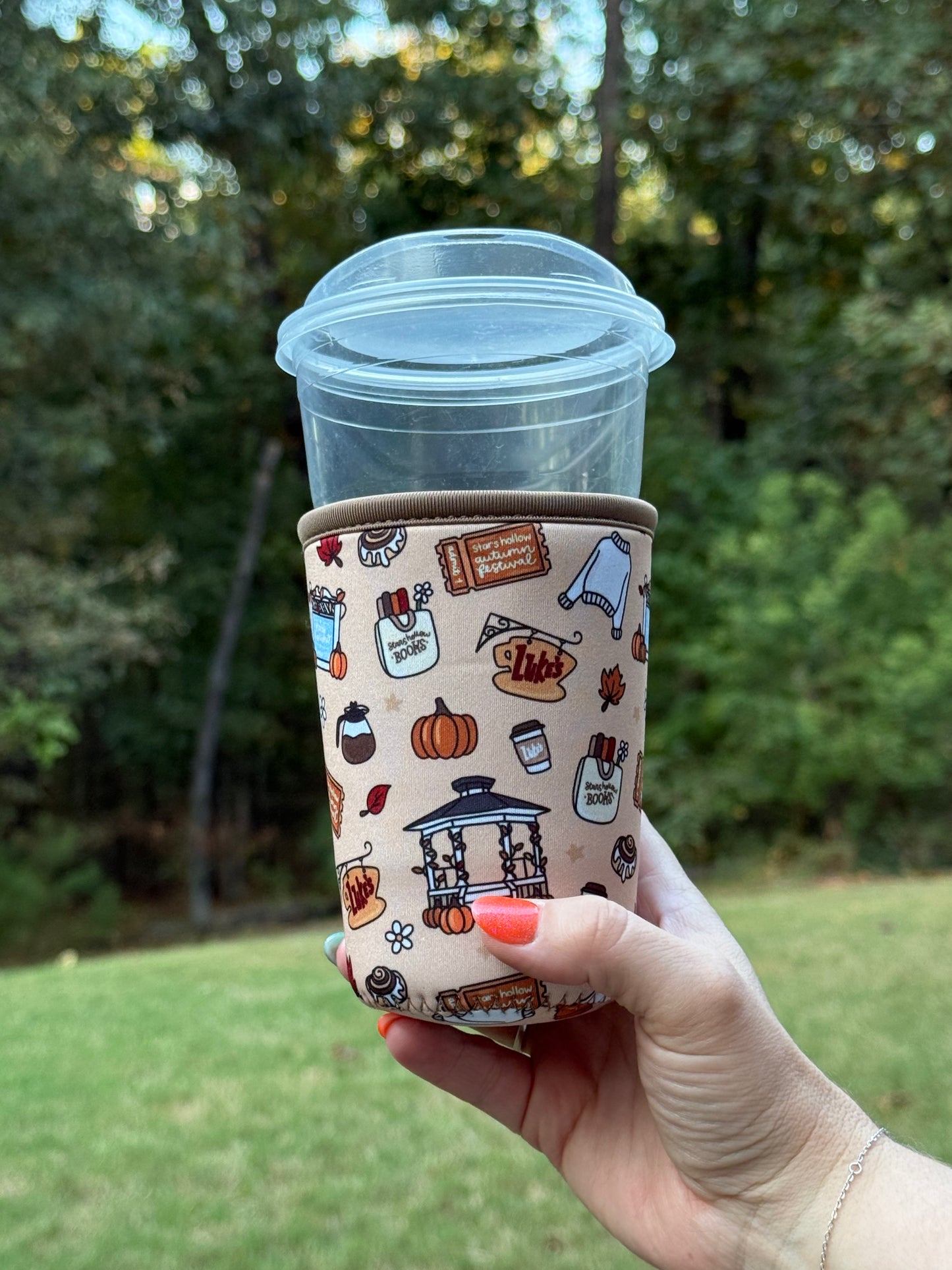 Fall Gilmore Coffee Sleeves