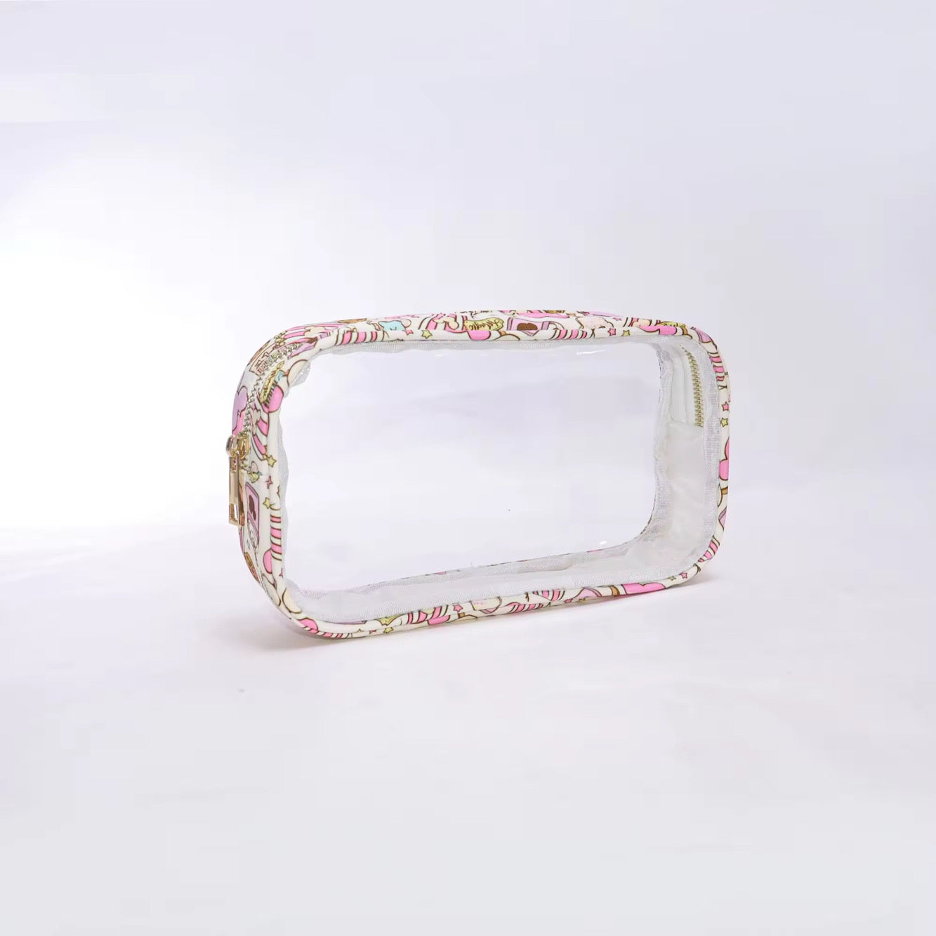 Magical Snacks Clear Cosmetic Bags