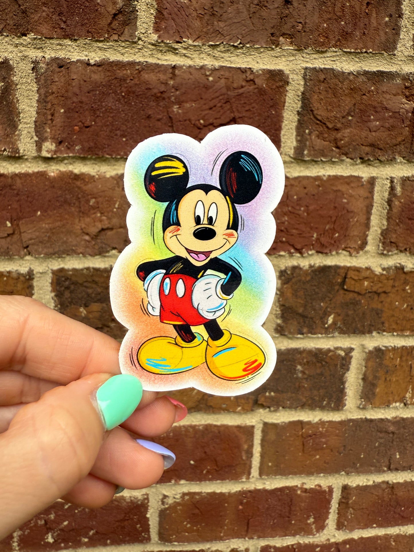 Colorful Mouse Sticker
