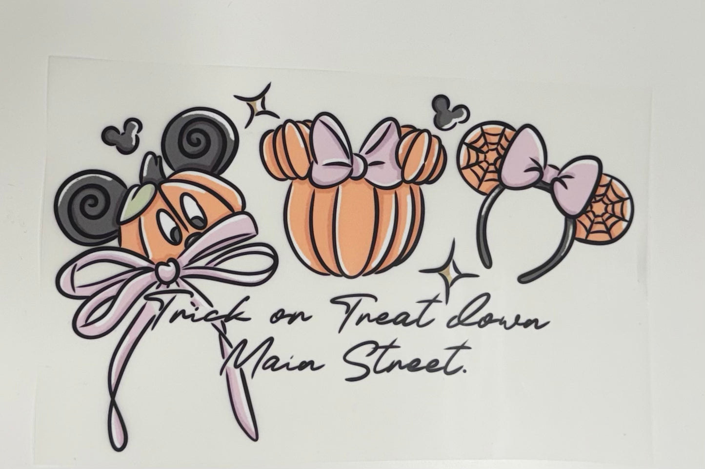 Trick or Treat Down Main Street Halloween Comfort Colors Shirt