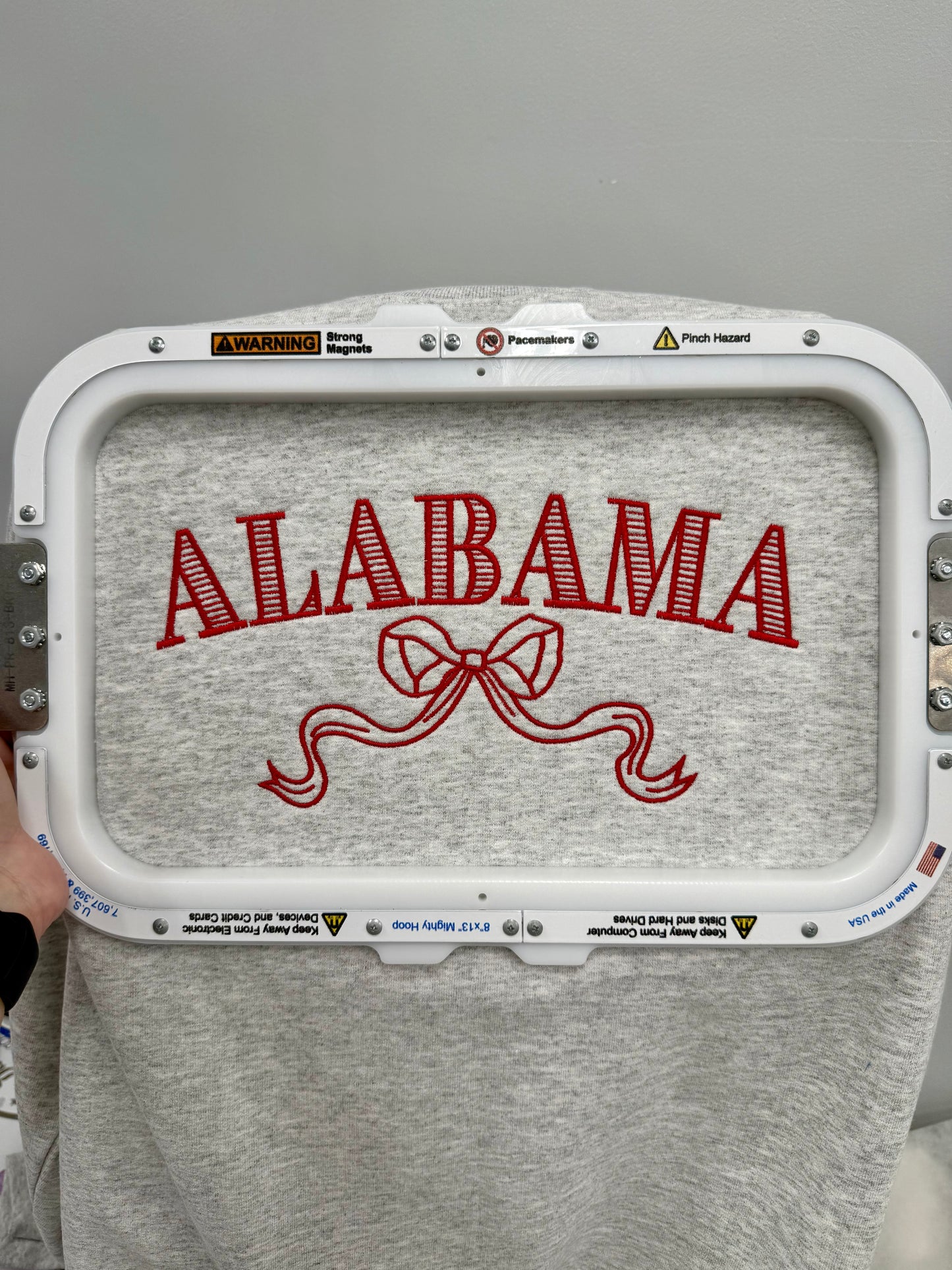 Alabama Coquette Embroidered Sweatshirt
