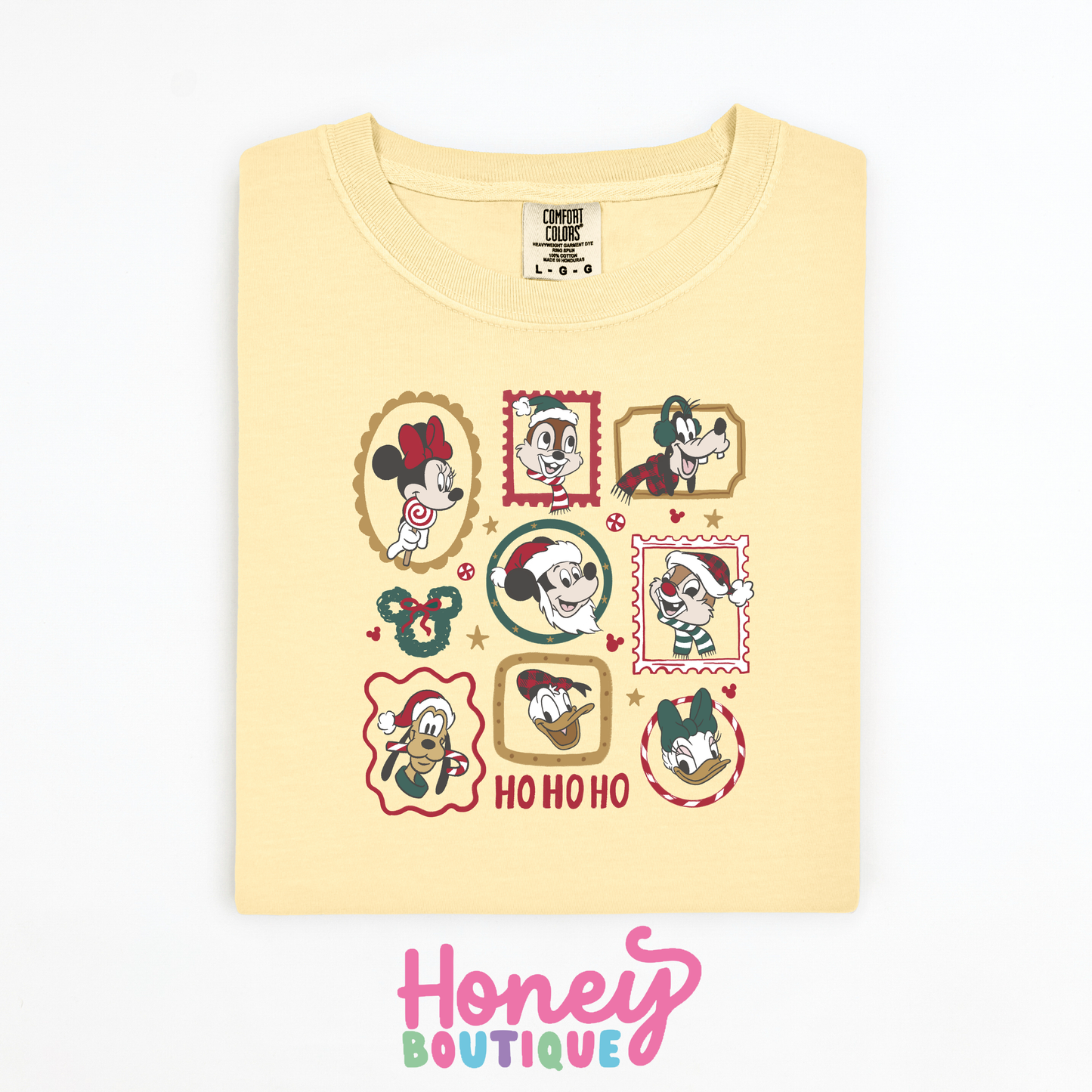 Magical Friends Christmas Frames Comfort Colors Shirt