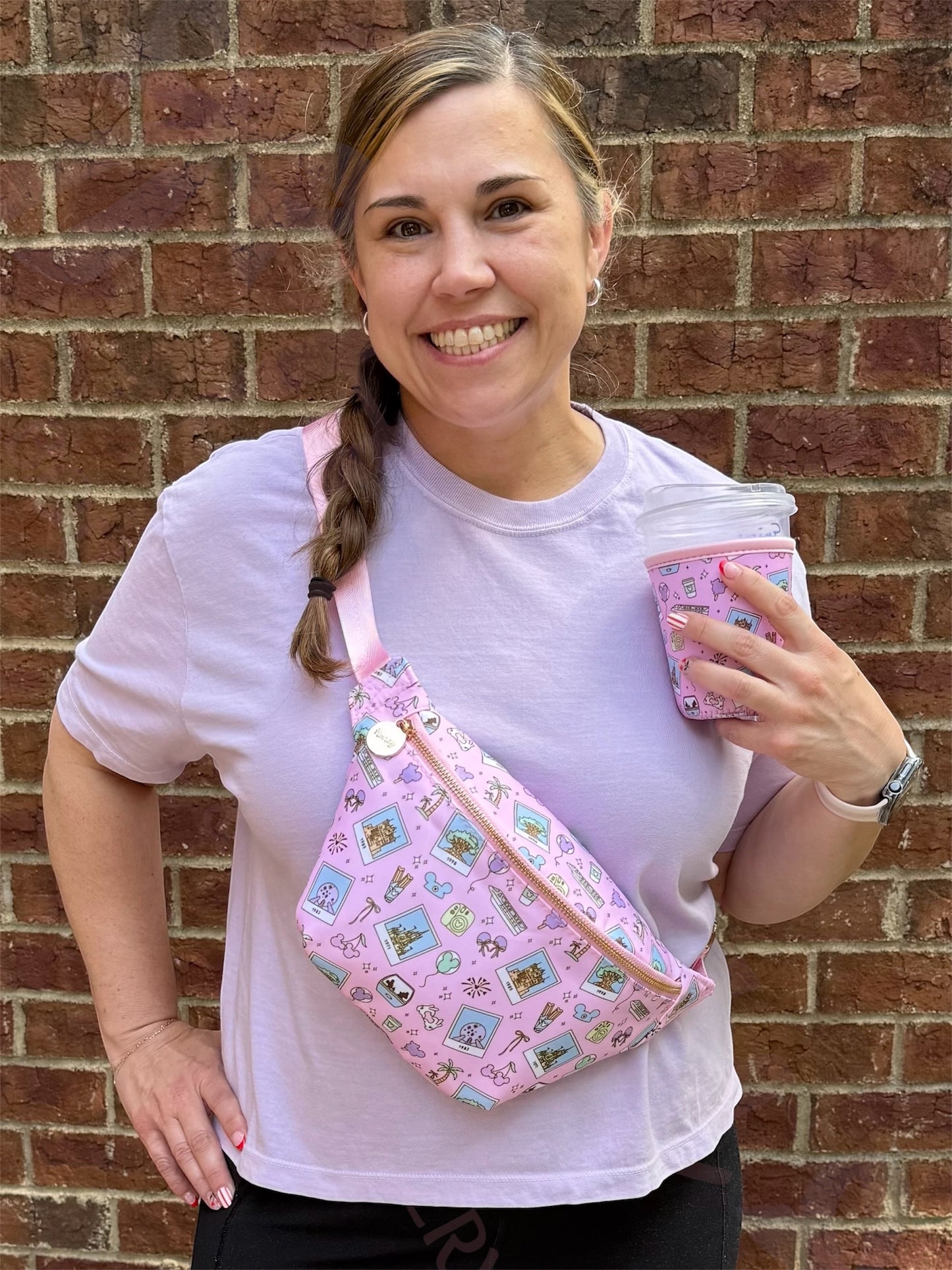 NEW Park Hopper Polaroid LARGE Fanny Pack - *Honey Exclusive Print*
