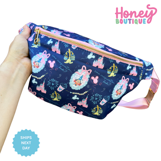 Sorcerer Mouse LARGE Fanny Pack