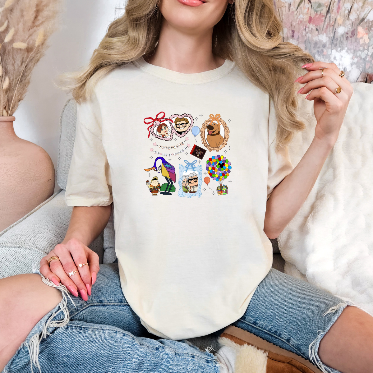 Adventure is Out There Coquette Comfort Colors Shirt
