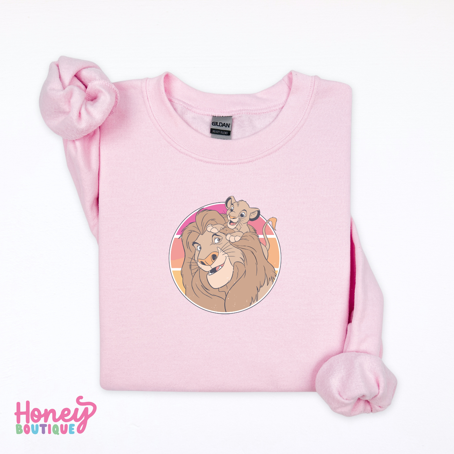 Vintage Pride Rock Lions Sweatshirt