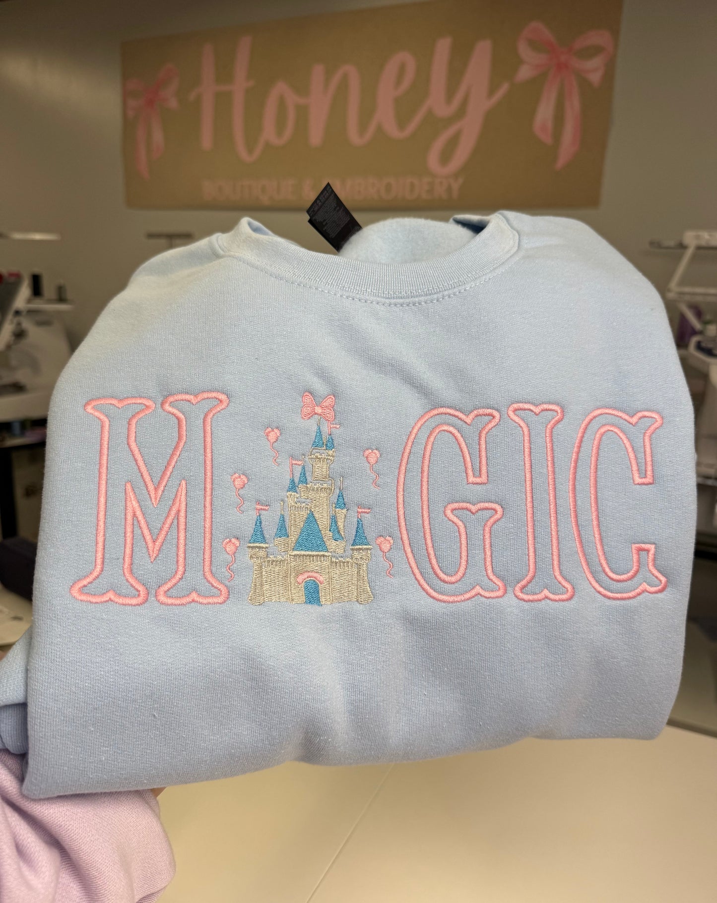 MAGIC Castle Embroidered Sweatshirt