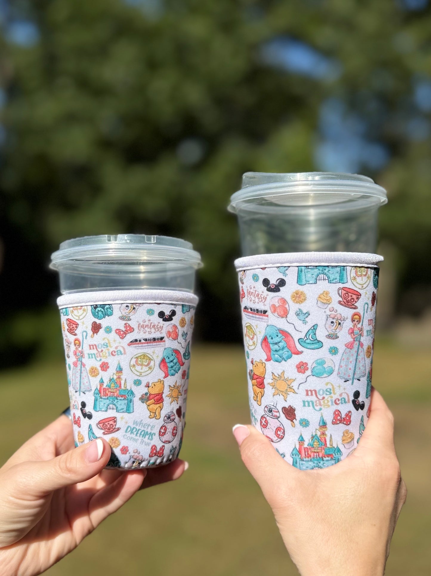 Magical Characters Coffee Sleeves - Iced Drink Sleeve