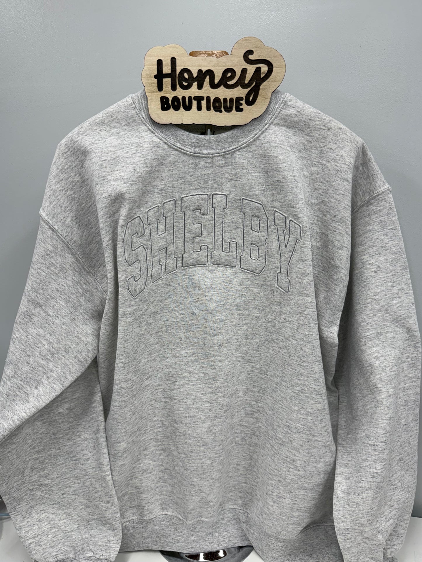 Shelby Appliqué Embroidered Sweatshirt