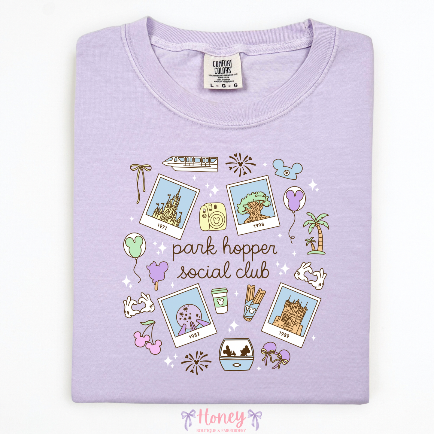 Park Hopper Social Club - T-Shirt or Sweatshirt