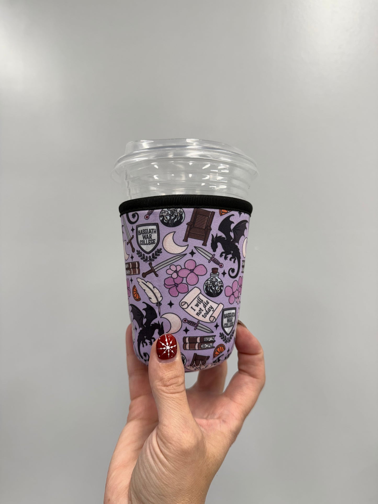 Bookish Wing Coffee Sleeve