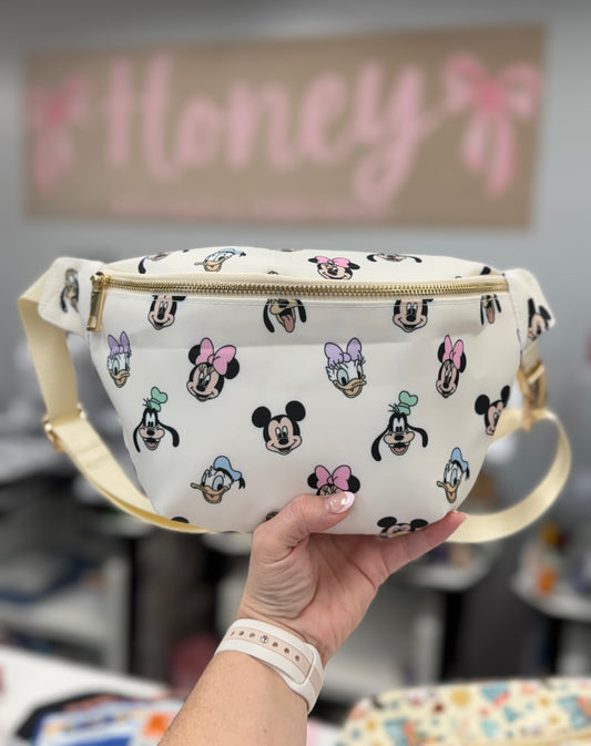 NEW Pastel Friends LARGE Fanny Pack
