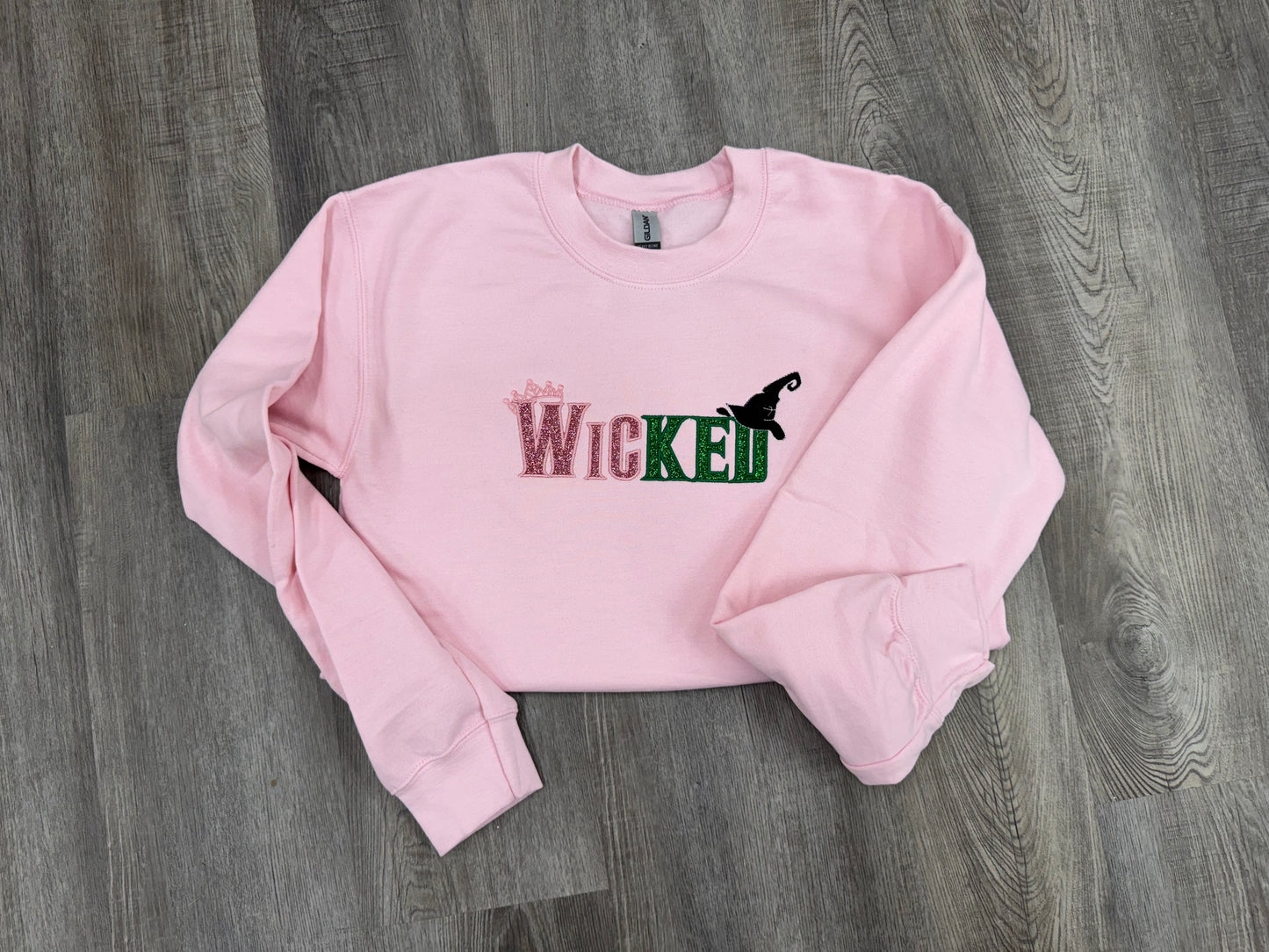 Wicked Appliqué Embroidered Sweatshirt