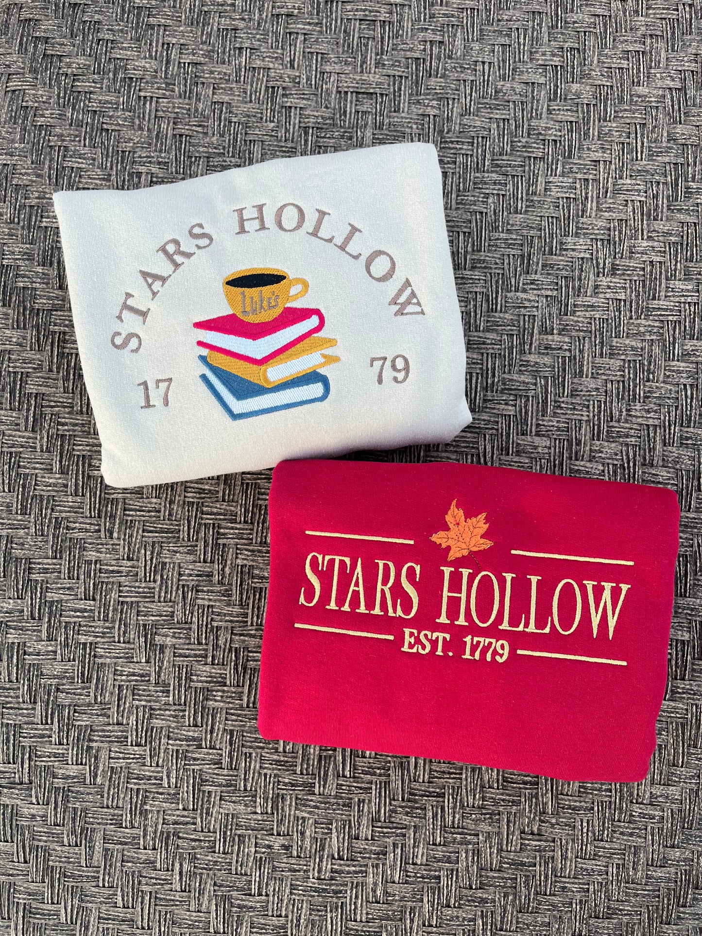 Stars Hollow Embroidered Sweatshirt