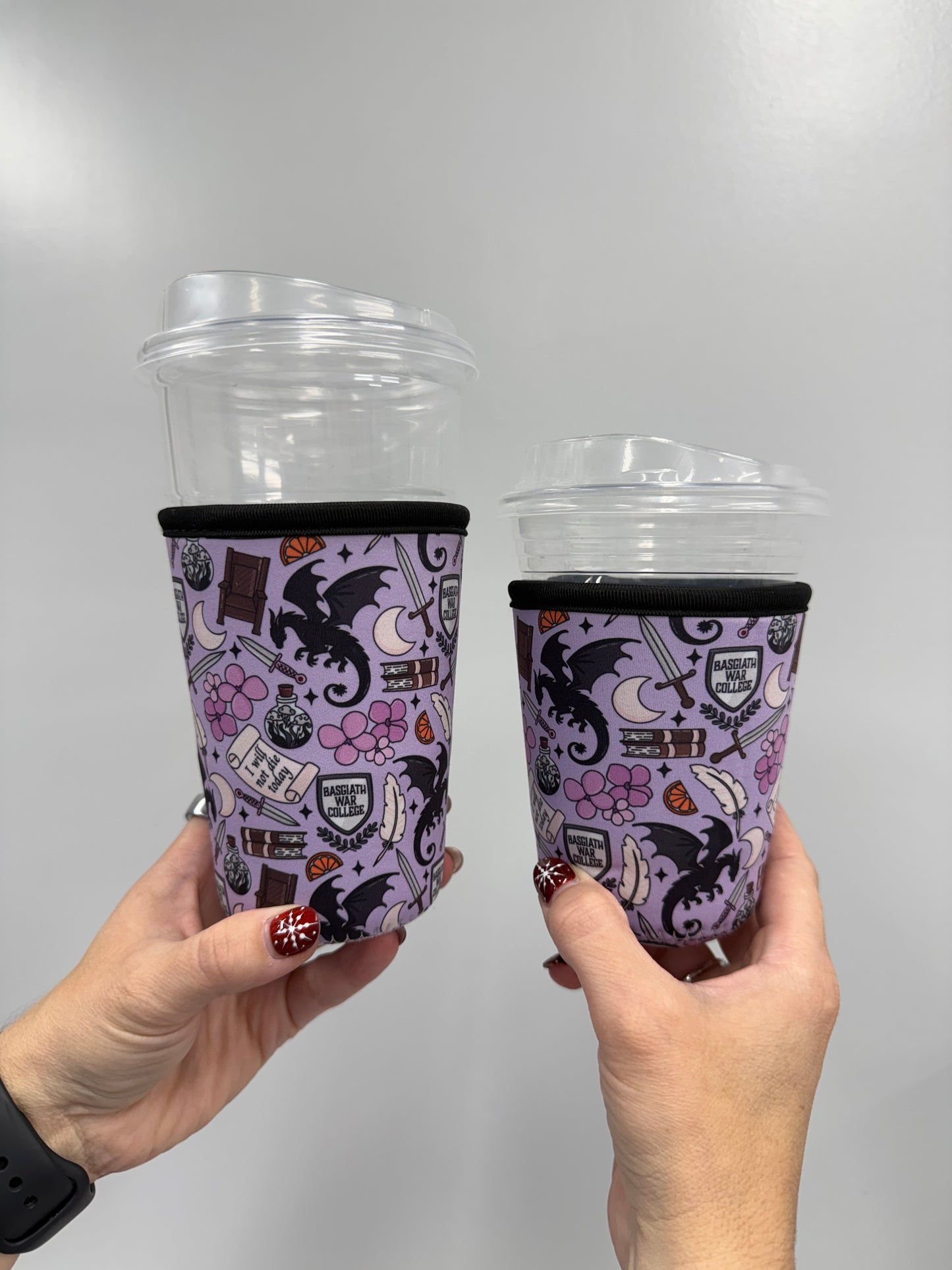 Bookish Wing Coffee Sleeve