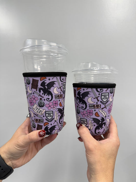 Bookish Wing Coffee Sleeve