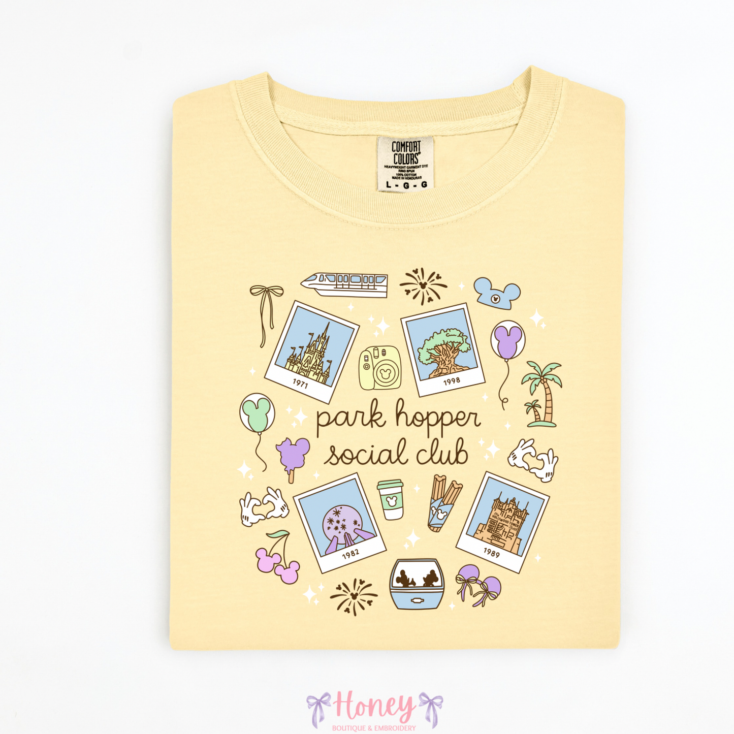 Park Hopper Social Club - T-Shirt or Sweatshirt